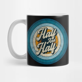 Half and Half - Retro Circle Vintage Mug